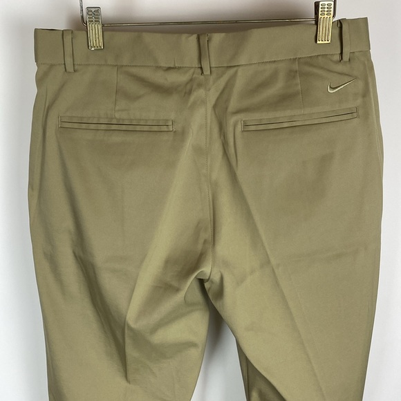 NWT Nike Golf Dri Fit Flat Front Breathable Khaki Pants 833194 Mens Size 30 X 32 - Picture 5 of 10